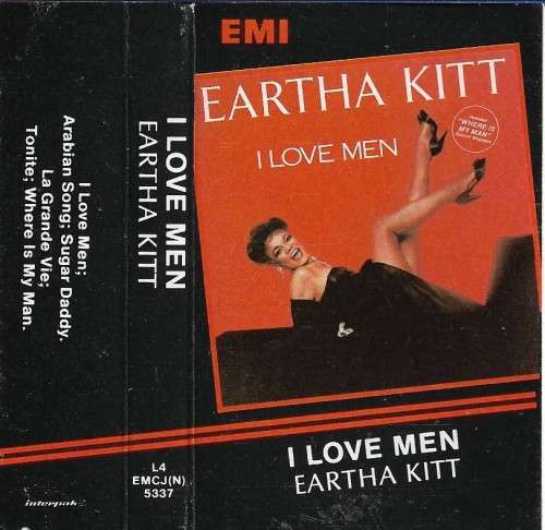 Eartha Kitt - I Love Men Cassette Tape