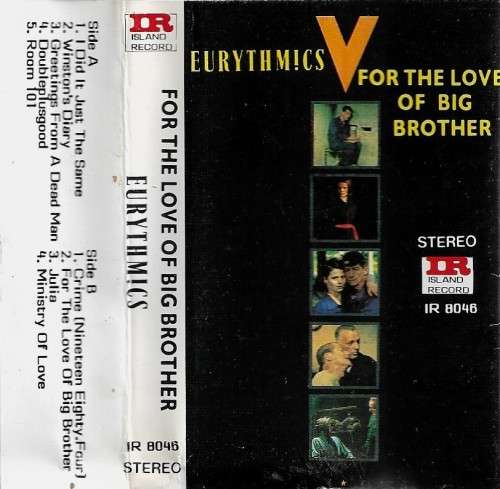 Eurythmics - 1984 (For The Love Of Big Brother) Cassette Tape