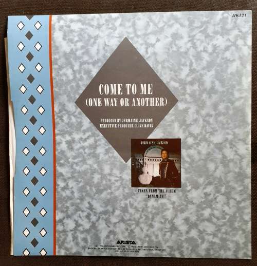 Jermaine Jackson - Sweetest Sweetest 12` Single Vinyl Record - UK Pressing