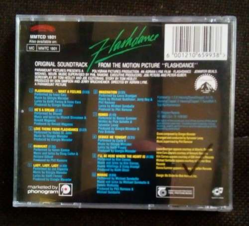 Flashdance (Original Soundtrack From The Motion Picture) (CD)