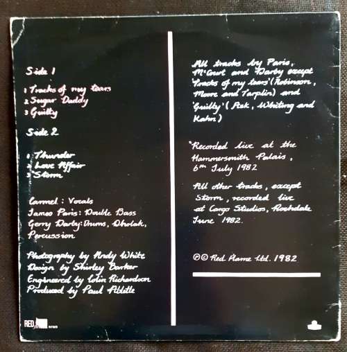 Carmel - Carmel 12` Single Vinyl Record - UK Pressing
