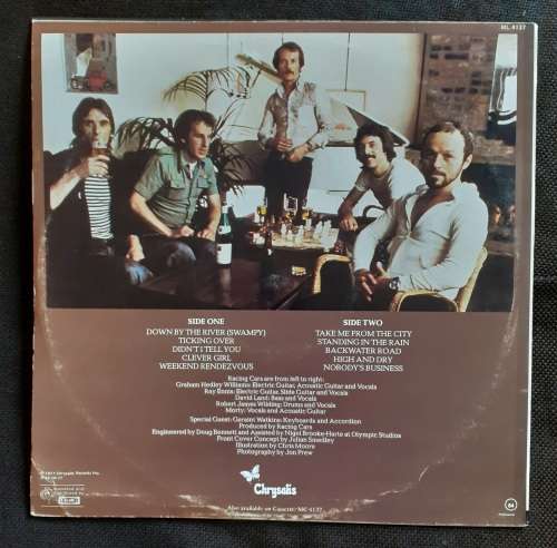 Racing Cars - Weekend Rendezvous LP Vinyl Record