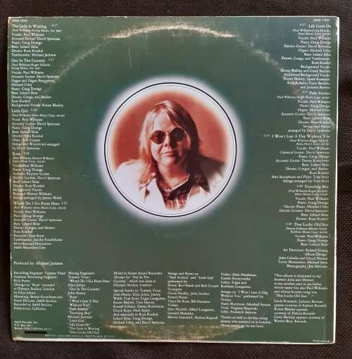 Paul Williams - Life Goes On LP Vinyl Record