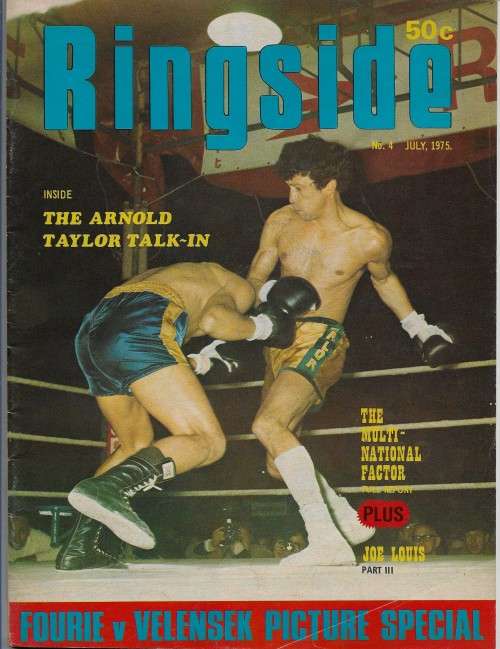 Ringside Boxing Magazine - Issue No.4 July 1975