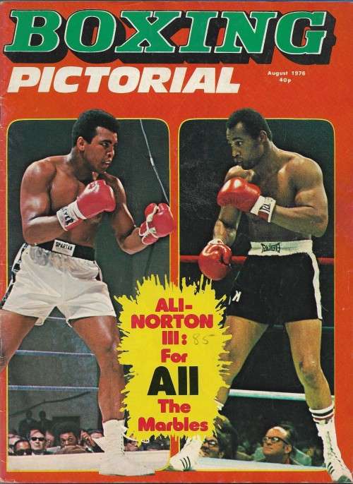 Boxing Pictorial Magazine - Issue August 1976