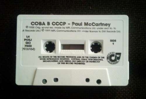 Paul McCartney - The Russian Album Cassette Tape