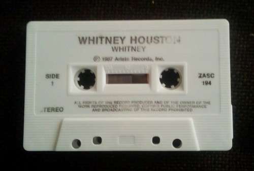 Whitney Houston - Whitney Cassette Tape