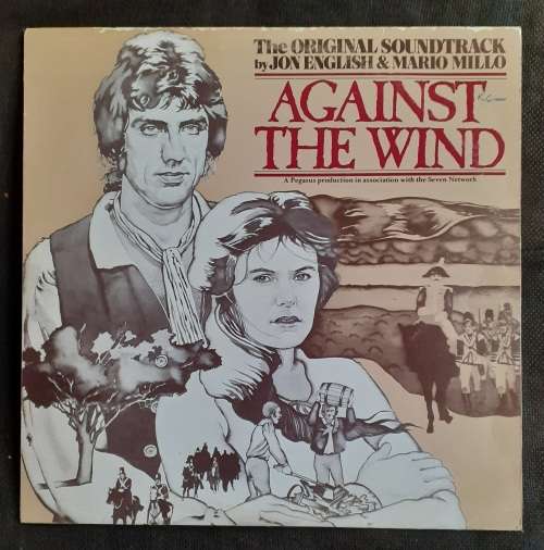 Jon English & Mario Millo - Against The Wind (Original Soundtrack) LP Vinyl Record