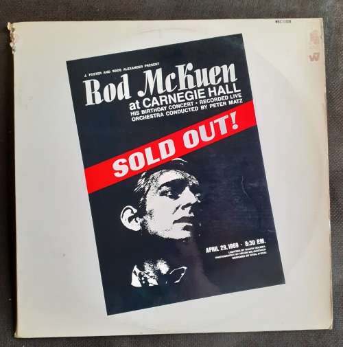 Rod McKuen - At Carnegie Hall Double LP Vinyl Record Set