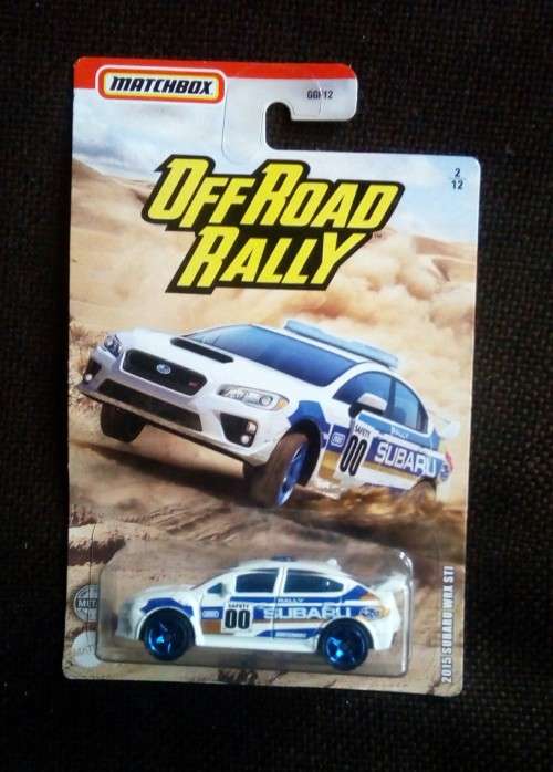 Matchbox - Off Road Rally : 2015 Subaru WRX STI  - Car # 2/12