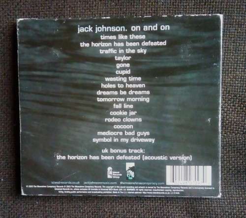 Jack Johnson - On And On (CD)