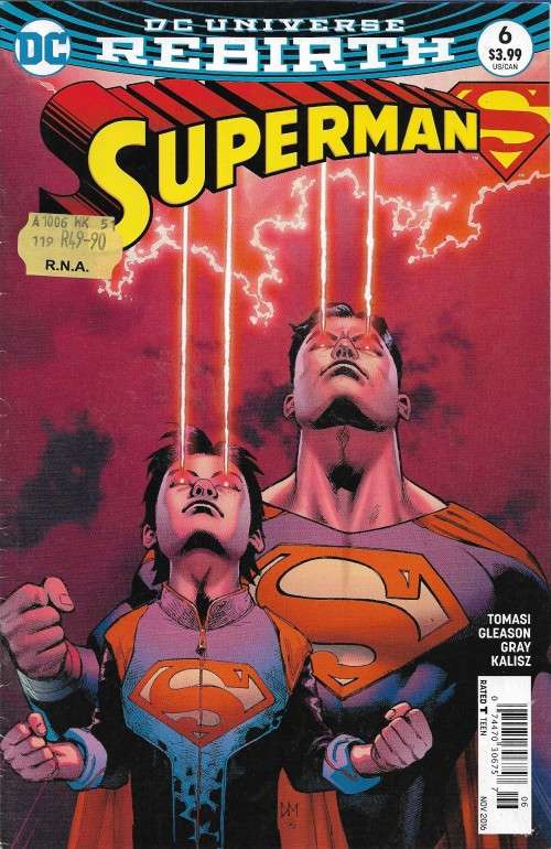 DC Universe Rebirth : Superman Issue # 6 - Nov 2016