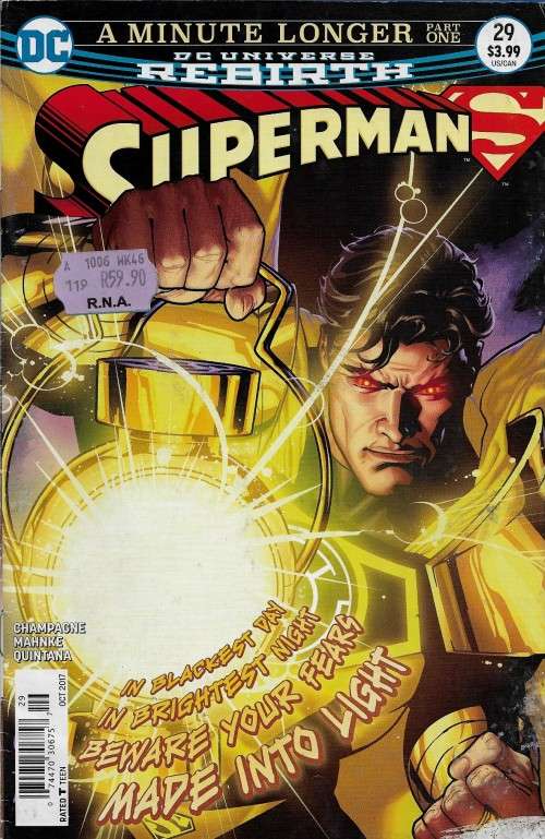 DC Universe Rebirth : Superman Issue # 29 - Oct 2017