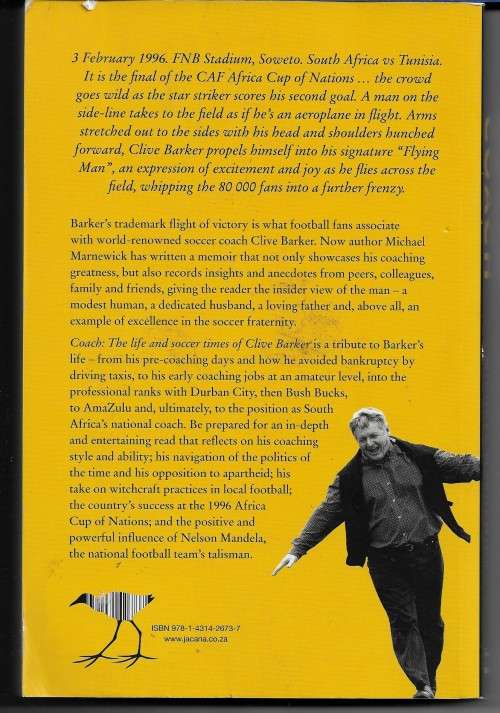Coach - The Life & Soccer Times of Clive Barker by Michael Marnewick