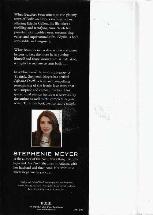 Twilight 10th Anniversary / Life and Death - Twilight Reimagined by Stephenie Meyer (Hardcover)