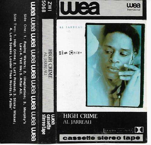Al Jarreau - High Crime Cassette Tape
