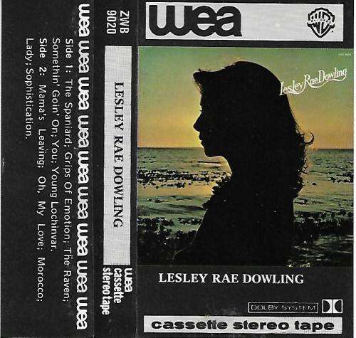 Lesley Rae Dowling - Lesley Rae Dowling Cassette Tape
