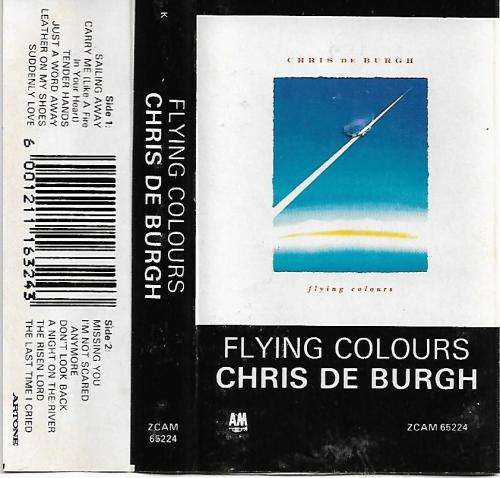 Chris De Burgh - Flying Colours Cassette Tape