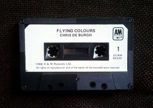 Chris De Burgh - Flying Colours Cassette Tape