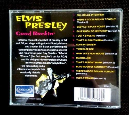 Elvis Presley - Good Rockin` (CD)