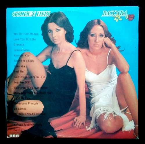 Baccara Greatest Hits Double LP Vinyl Record Set