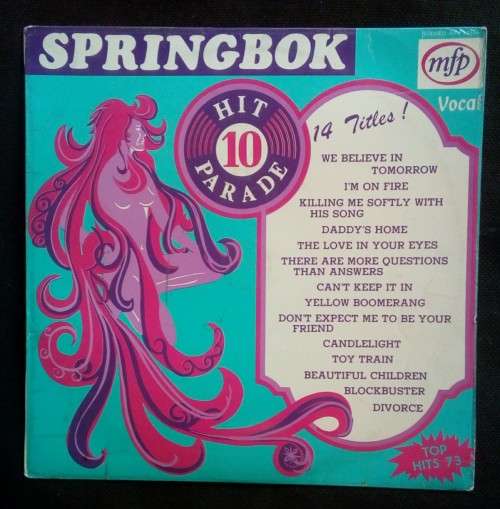 Springbok Hit Parade Vol.10 LP Vinyl Record