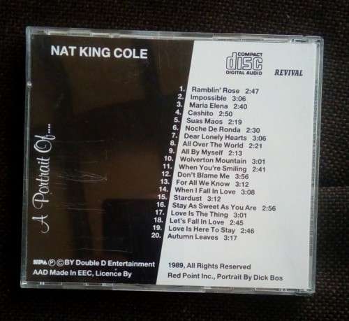 A portrait of Nat King Cole (CD)