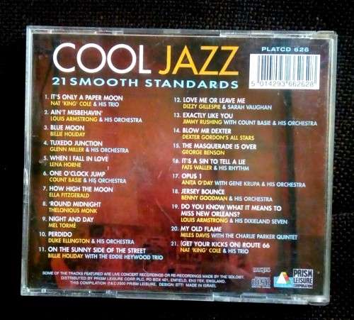 Cool Jazz (21 Smooth Standards) (CD)