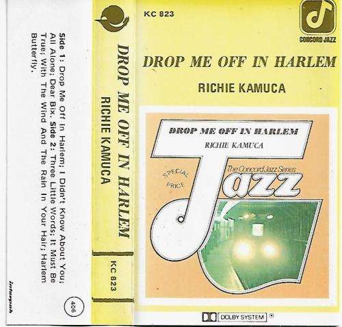 Richie Kamuca - Drop Me Off In Harlem Cassette Tape
