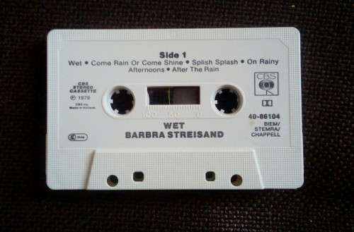 Barbra Streisand - Wet Cassette Tape