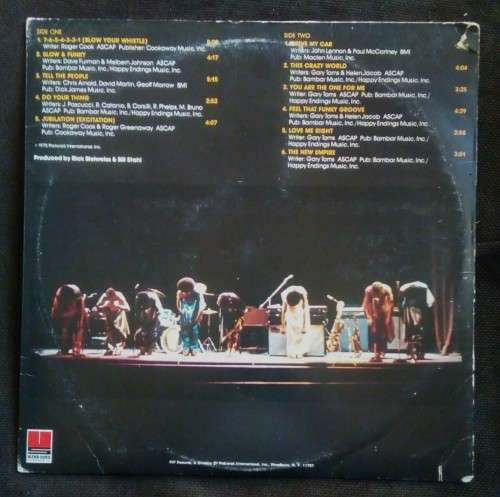 Gary Toms Empire - 7-6-5-4-3-2-1 Blow Your Whistle LP Vinyl Record - USA Pressing