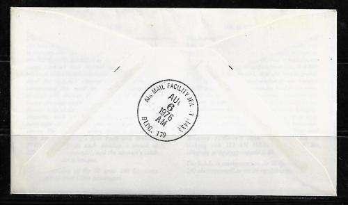 SA Airways (SAA) Cover # 11 - 1976 1st Scheduled Boeing 747SP Flight to New York