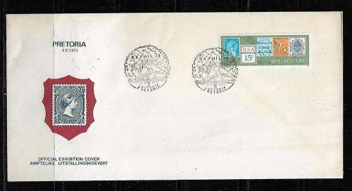 South Africa - 1974 Centenary of U.P.U. Official Exhibition Cover