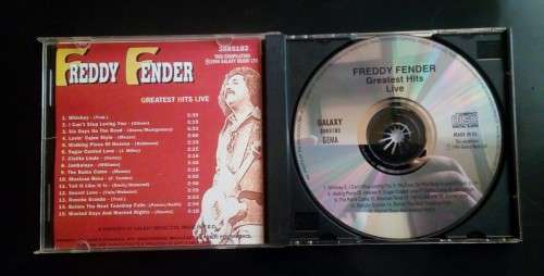 Freddy Fender Greatest Hits Live (CD)