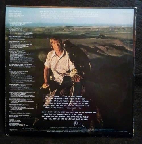 John Denver - Aerie LP Vinyl Record - USA Pressing