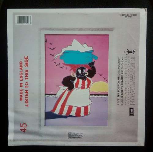 Suzy And The Red Stripes  Seaside Woman 12` Vinyl Record