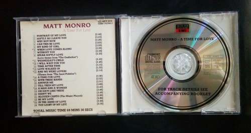 Matt Monro - A Time For Love (CD)