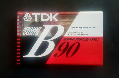 TDK - B 90 Blank Cassette Tape
