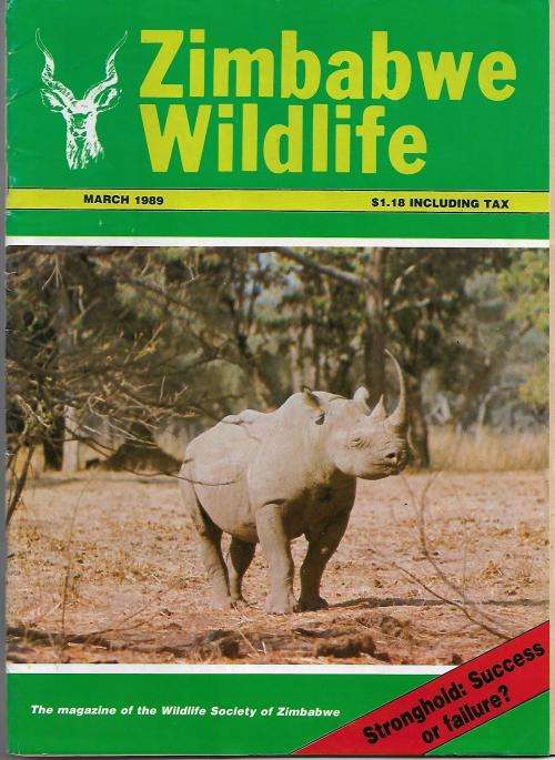 Zimbabwe Wildlife Magazine - March 1989 I ssue