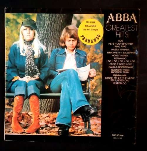 ABBA Greatest Hits LP Vinyl Record