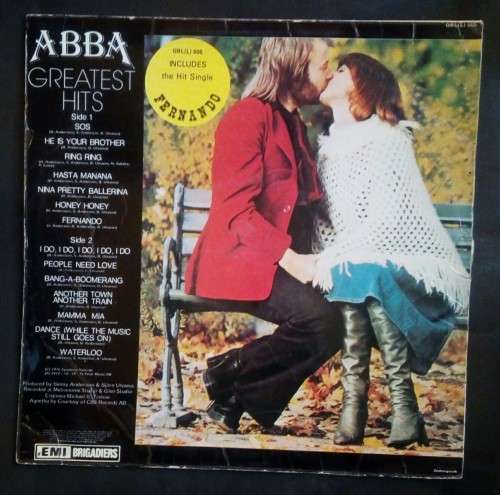 ABBA Greatest Hits LP Vinyl Record
