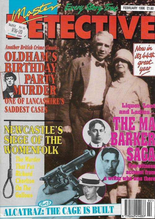 Master Detective Magazine - Feb 1996 Issue