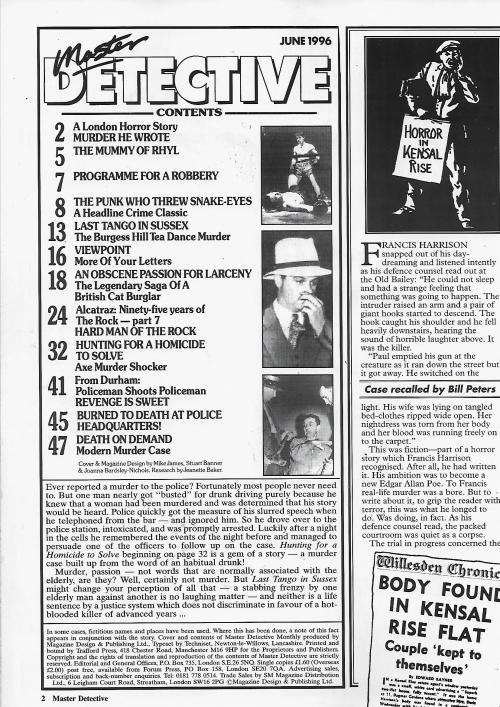 Master Detective Magazine - June 1996 Issue