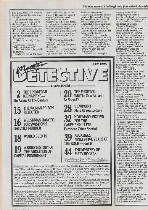 Master Detective Magazine - July 1996 Issue
