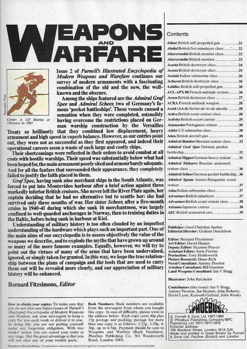 Purnell`s Illustrated Encyclopedia of Modern Weapons and Warfare - Part 2