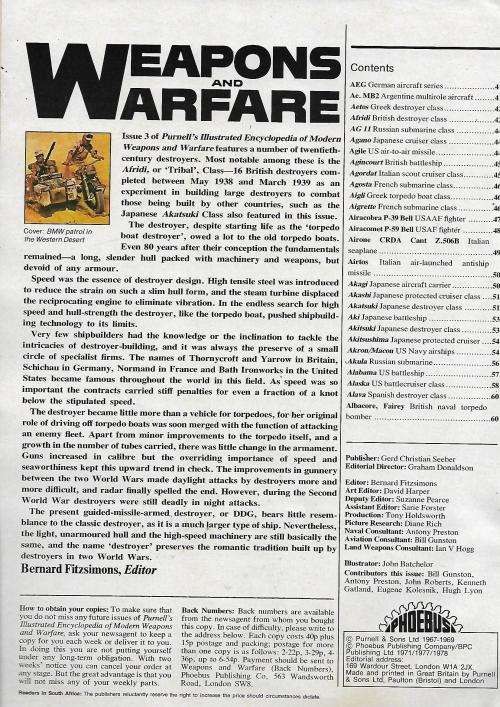 Purnell`s Illustrated Encyclopedia of Modern Weapons and Warfare - Part 3