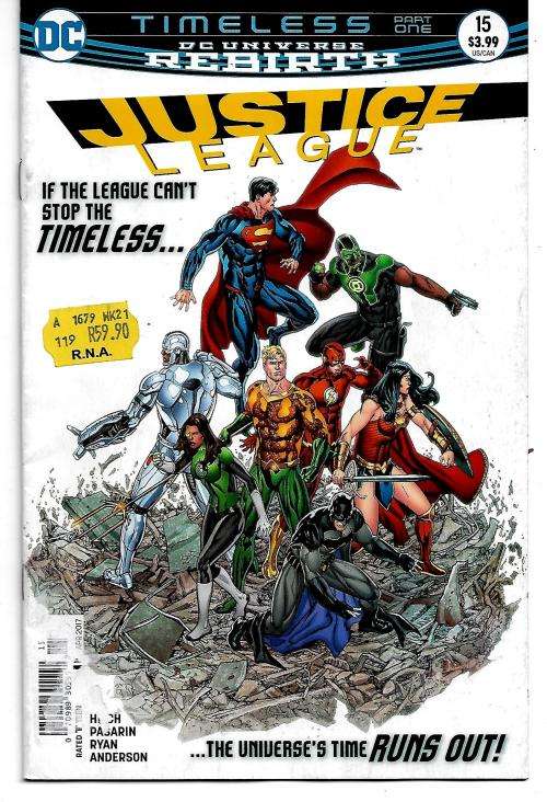 Rebirth Justice League Issue 15, Apr 2017