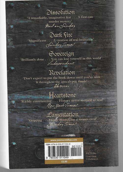 Lamentation by C.J. Sansom
