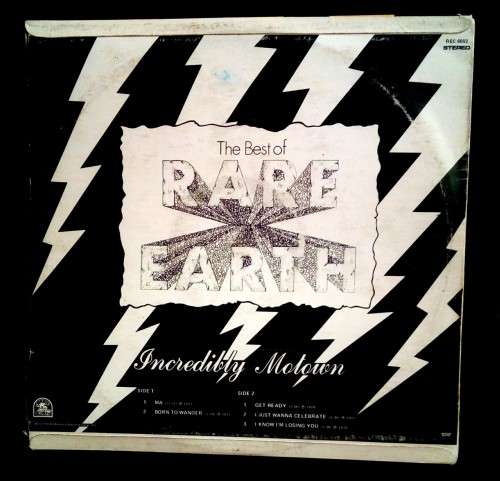 The Best Of Rare Earth - Incredibly Motown LP Vinyl Record
