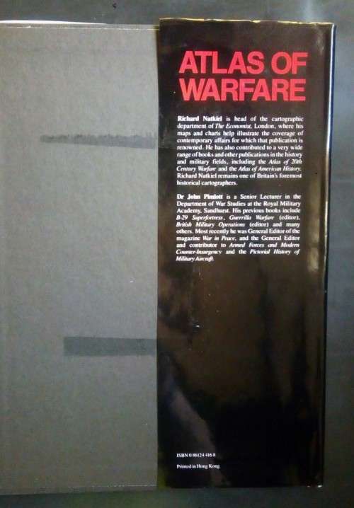 Atlas of Warfare by Cartographer Richard Natkiel